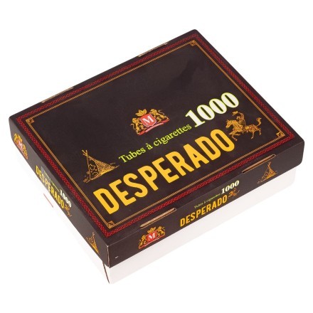 Гильзы сигаретные Desperado - 84x15 мм (карт. коробка, 1000 штук) купить в Санкт-Петербурге