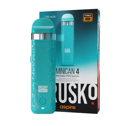 Электронная сигарета Brusko - Minican 4 (Бирюзовый) купить в Санкт-Петербурге