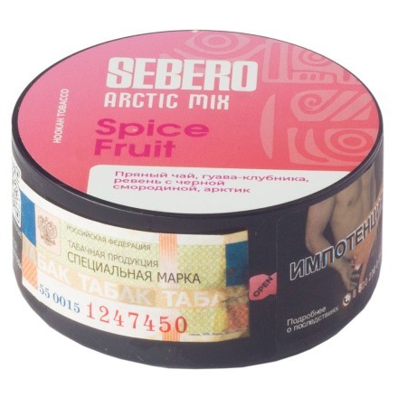 Табак Sebero Arctic Mix - Spice Fruit (Спайс Фрут, 25 грамм) купить в Санкт-Петербурге