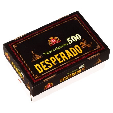 Гильзы сигаретные Desperado - 84x15 мм (карт. коробка, 500 штук) купить в Санкт-Петербурге