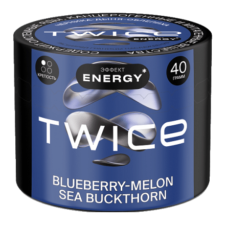 Табак Twice - Blueberry-Melon-Sea Buckthorn (Черника, Дыня, Облепиха, 40 грамм) купить в Санкт-Петербурге