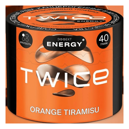 Табак Twice - Orange Tiramisu (Апельсиновый Тирамису, 40 грамм) купить в Санкт-Петербурге