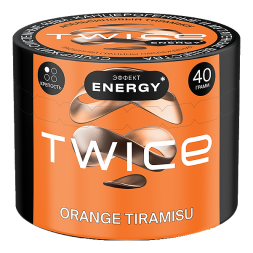 Табак Twice - Orange Tiramisu (Апельсиновый Тирамису, 40 грамм)