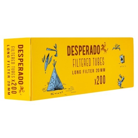 Гильзы сигаретные Desperado - Extra Long 84x25 мм (200 штук) купить в Санкт-Петербурге
