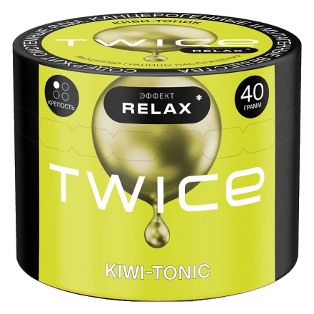 Табак Twice - Kiwi-Tonic (Киви-Тоник, 40 грамм) купить в Санкт-Петербурге