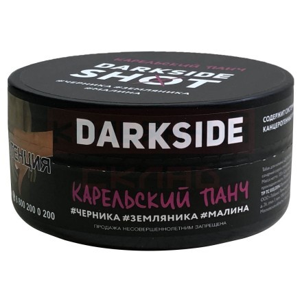 Табак Darkside Shot - Карельский Панч (120 грамм) купить в Санкт-Петербурге