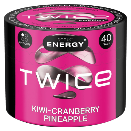 Табак Twice - Kiwi-Cranberry-Pineapple (Киви-Клюква-Ананас, 40 грамм) купить в Санкт-Петербурге