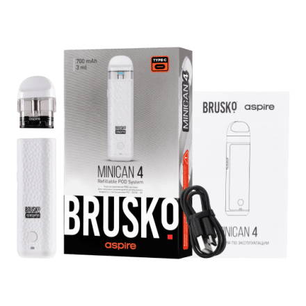 Электронная сигарета Brusko - Minican 4 (Розовый) купить в Санкт-Петербурге