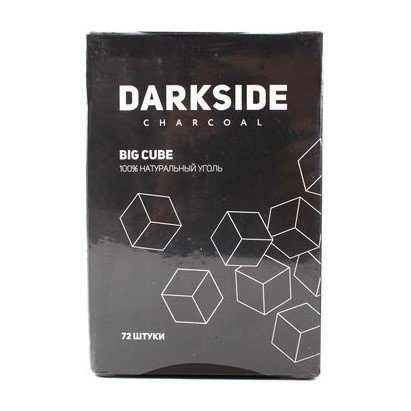 Уголь DarkSide - Big Cube (25 мм, 72 кубика) купить в Санкт-Петербурге