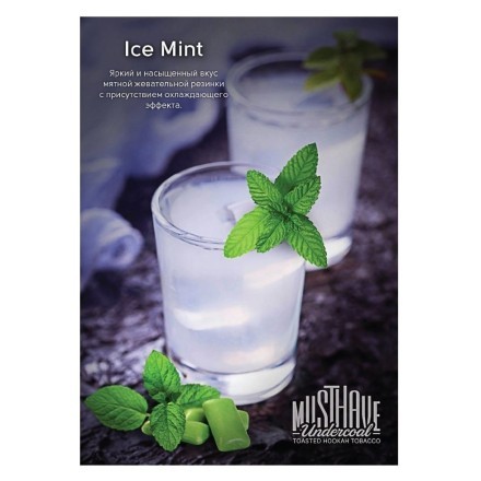 Табак Must Have - Ice Mint (Ледяная Мята, 25 грамм) купить в Санкт-Петербурге