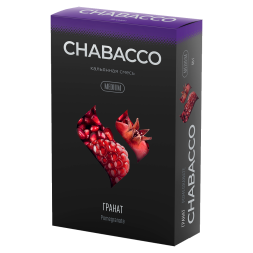 Смесь Chabacco MEDIUM - Pomegranate (Гранат, 50 грамм)