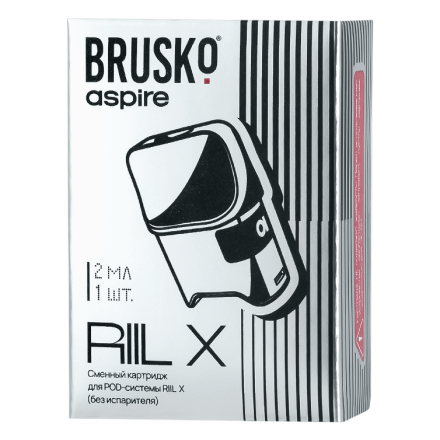 Сменный картридж Brusko - RIIL X (2 мл, 1 шт.) купить в Санкт-Петербурге