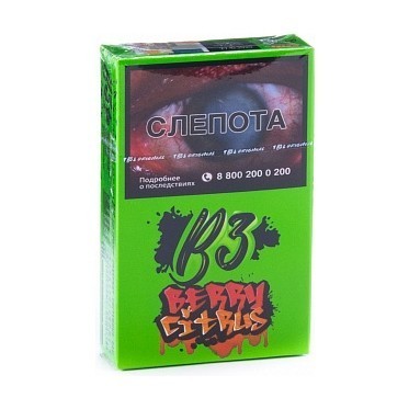 Табак B3 - Berry Citrus (Ягоды и Цитрусы, 50 грамм) купить в Санкт-Петербурге