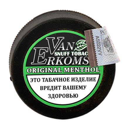 Нюхательный табак Van Erkoms - Original Menthol (10 грамм) купить в Санкт-Петербурге