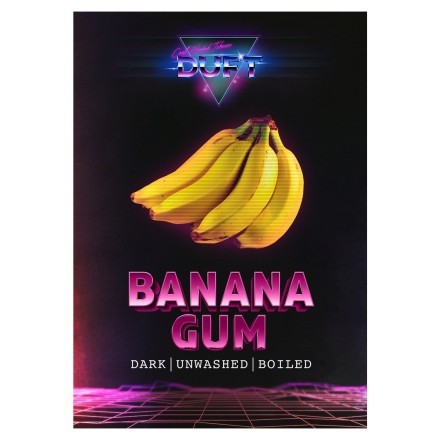 Табак Duft - Banana Gum (Банановая Жвачка, 80 грамм) купить в Санкт-Петербурге