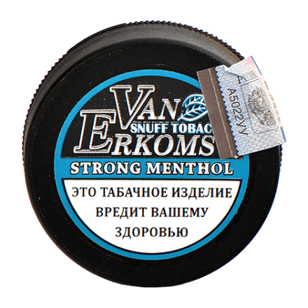 Нюхательный табак Van Erkoms - Strong Menthol (10 грамм) купить в Санкт-Петербурге