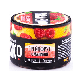 Смесь Brusko Medium - Грейпфрут с Малиной (50 грамм) купить в Санкт-Петербурге