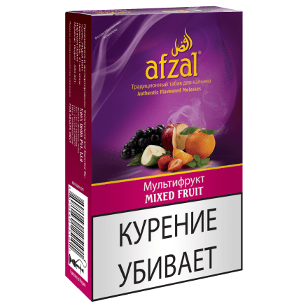 Табак Afzal - Mixed Fruit (Мультифрукт, 40 грамм) купить в Санкт-Петербурге