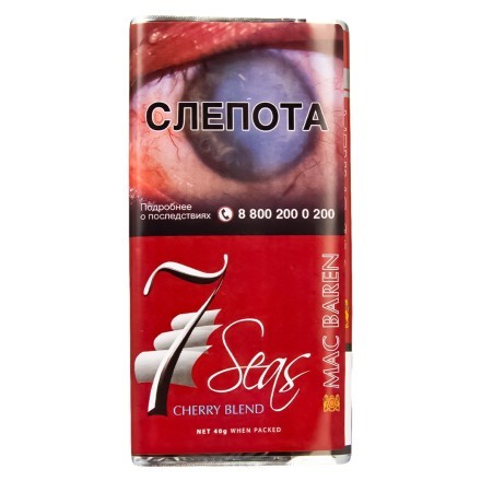 Табак трубочный Mac Baren - 7 Seas Cherry Blend (40 грамм) купить в Санкт-Петербурге