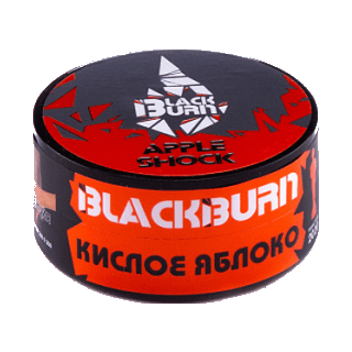 Табак BlackBurn - Apple Shock (Кислое Яблоко, 25 грамм) купить в Санкт-Петербурге