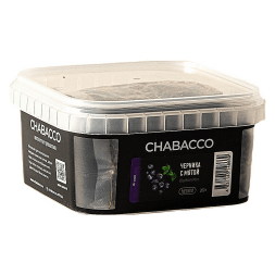 Смесь Chabacco MEDIUM - Blueberry Mint (Черника с Мятой, 200 грамм)
