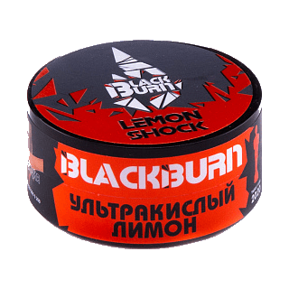 Табак BlackBurn - Lemon Shock (Кислый Лимон, 25 грамм) купить в Санкт-Петербурге