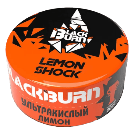 Табак BlackBurn - Lemon Shock (Кислый Лимон, 25 грамм) купить в Санкт-Петербурге