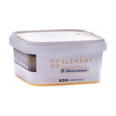 Табак Element Воздух - Gelato Al Pistaccio (Фисташковое Мороженое, 200 грамм) купить в Санкт-Петербурге