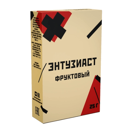 Табак Энтузиаст - Фруктовый (25 грамм) купить в Санкт-Петербурге