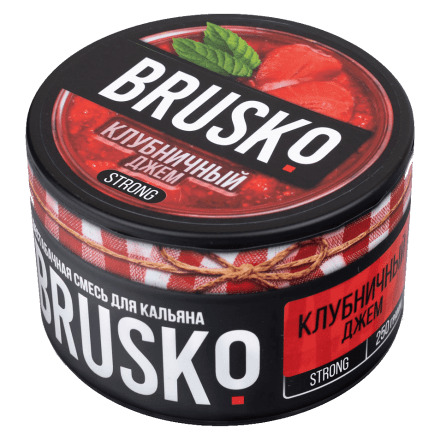 Смесь Brusko Strong - Клубничный Джем (250 грамм) купить в Санкт-Петербурге