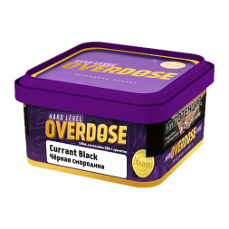 Табак Overdose - Currant Black (Чёрная Смородина, 200 грамм)
