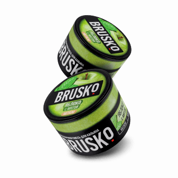 Смесь Brusko Medium - Яблоко с Мятой (250 грамм) купить в Санкт-Петербурге
