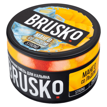 Смесь Brusko Strong - Манго со Льдом (250 грамм) купить в Санкт-Петербурге