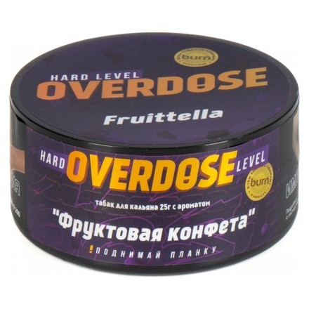 Табак Overdose - Fruttella (Фруктовая Конфета, 25 грамм) купить в Санкт-Петербурге