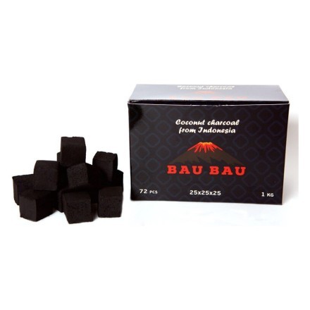 Уголь Bau Bau - Big Cubes (25 мм, 72 кубика, Черный) купить в Санкт-Петербурге