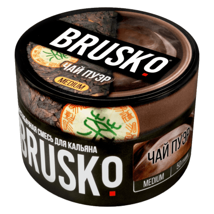 Смесь Brusko Medium - Чай Пуэр (50 грамм) купить в Санкт-Петербурге
