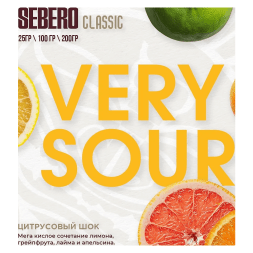 Табак Sebero - Very Sour (Цитрусовый Шок, 100 грамм)