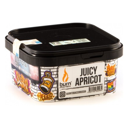 Табак Burn - Juicy Apricot (Сочный Абрикос, 200 грамм) купить в Санкт-Петербурге