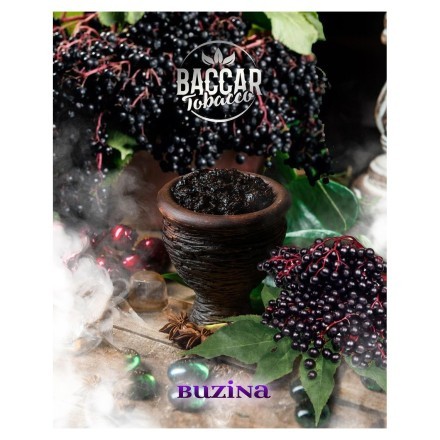 Табак Baccar Tobacco - Buzina (Бузина, 100 грамм) купить в Санкт-Петербурге
