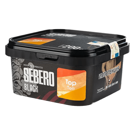Табак Sebero Black - Тop (Топ, 200 грамм) купить в Санкт-Петербурге