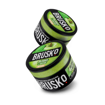 Смесь Brusko Medium - Яблоко с Мятой (50 грамм) купить в Санкт-Петербурге