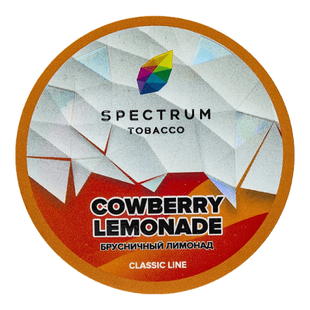 Табак Spectrum - Cowberry Lemonade (Брусничный Лимонад, 100 грамм) купить в Санкт-Петербурге
