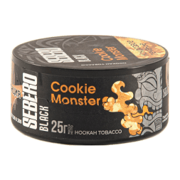 Табак Sebero Black - Cookie Monster (Кокосовое Печенье, 25 грамм)