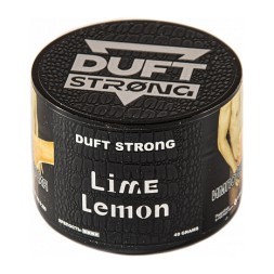 Табак Duft Strong - Lime Lemon (Лайм и Лимон, 40 грамм)