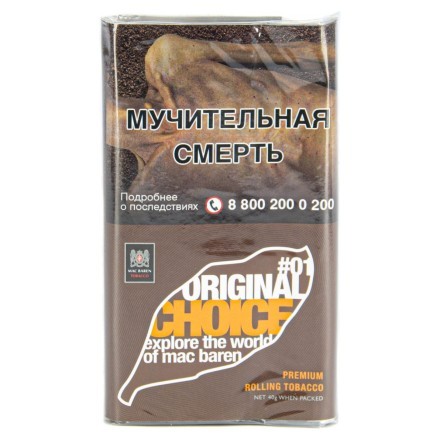 Табак сигаретный Mac Baren - Original Virginia (40 грамм) купить в Санкт-Петербурге