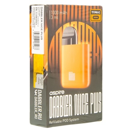 Электронная сигарета Brusko - Dabbler Nice Plus (Оранжевый) купить в Санкт-Петербурге
