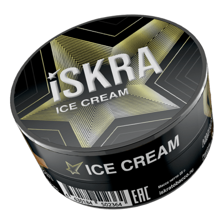Табак Iskra - Ice Cream (Мороженое, 25 грамм) купить в Санкт-Петербурге