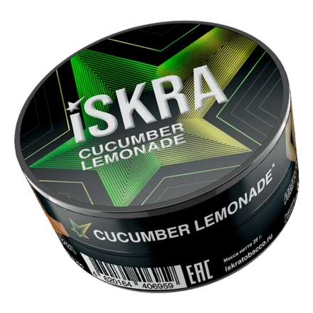 Табак Iskra - Cucumber Lemonade (Огуречный Лимонад, 25 грамм) купить в Санкт-Петербурге