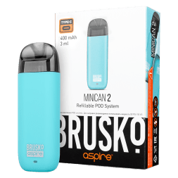 Электронная сигарета Brusko - Minican 2 (400 mAh, Бирюзовый)