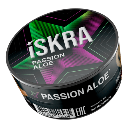 Табак Iskra - Passion Aloe (Алоэ Маракуйя, 25 грамм) купить в Санкт-Петербурге
